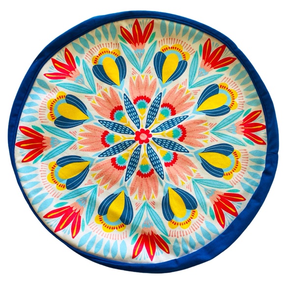 Levtex Other - Levtex Clementine Spring Round Pillow Cover NWT